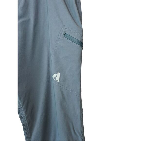 Eddie Bauer First Ascent Nylon Pants Women's 14 Cobalt Guide Pro Cargo Hiking - Picture 3 of 7